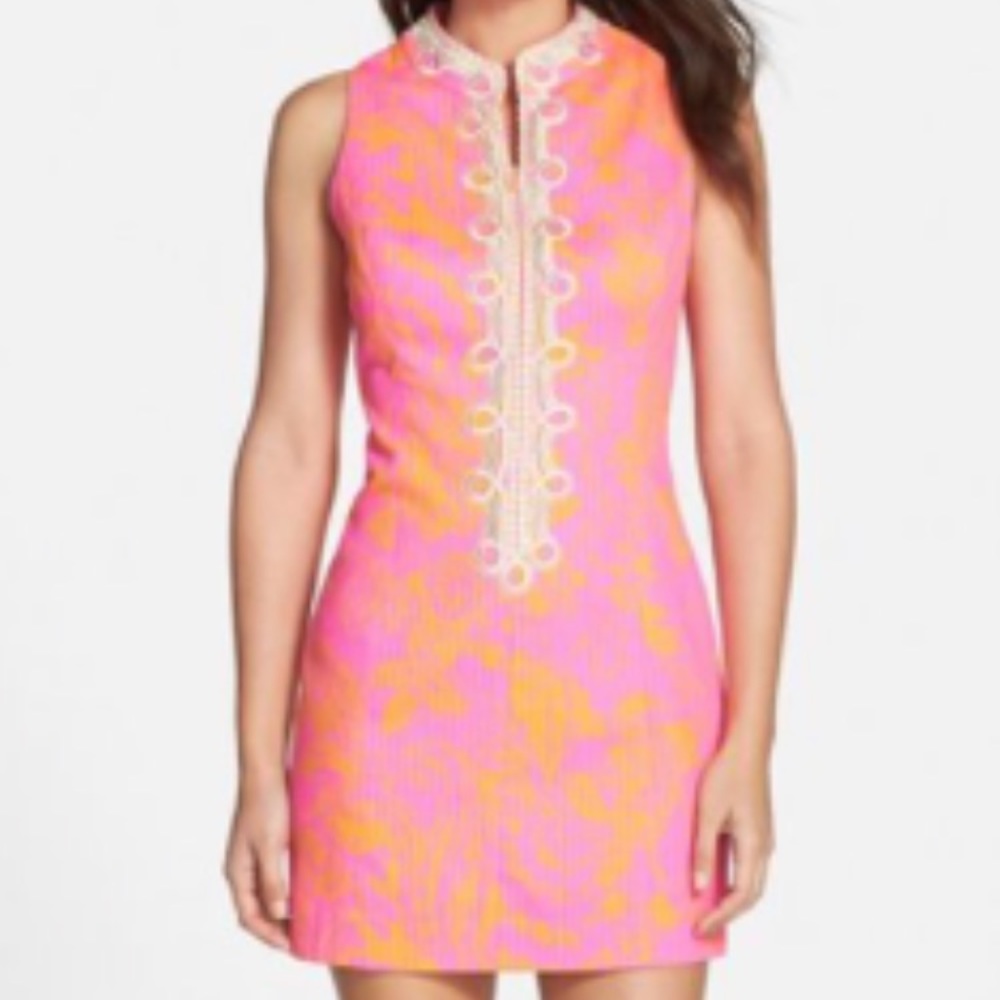 Lilly Pulitzer Alexa Shift Dress Seaesta Print